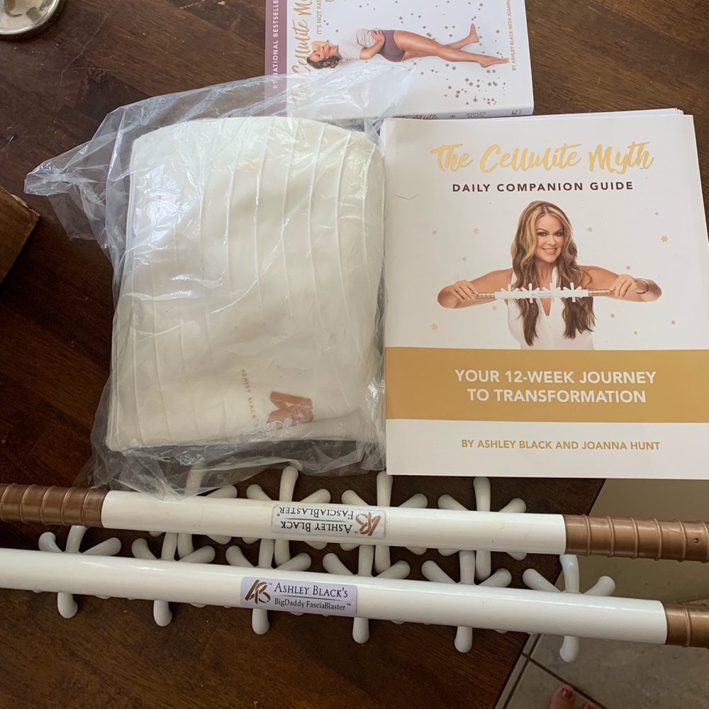 Ashley Black Fascia Blasters, Book, and Ball